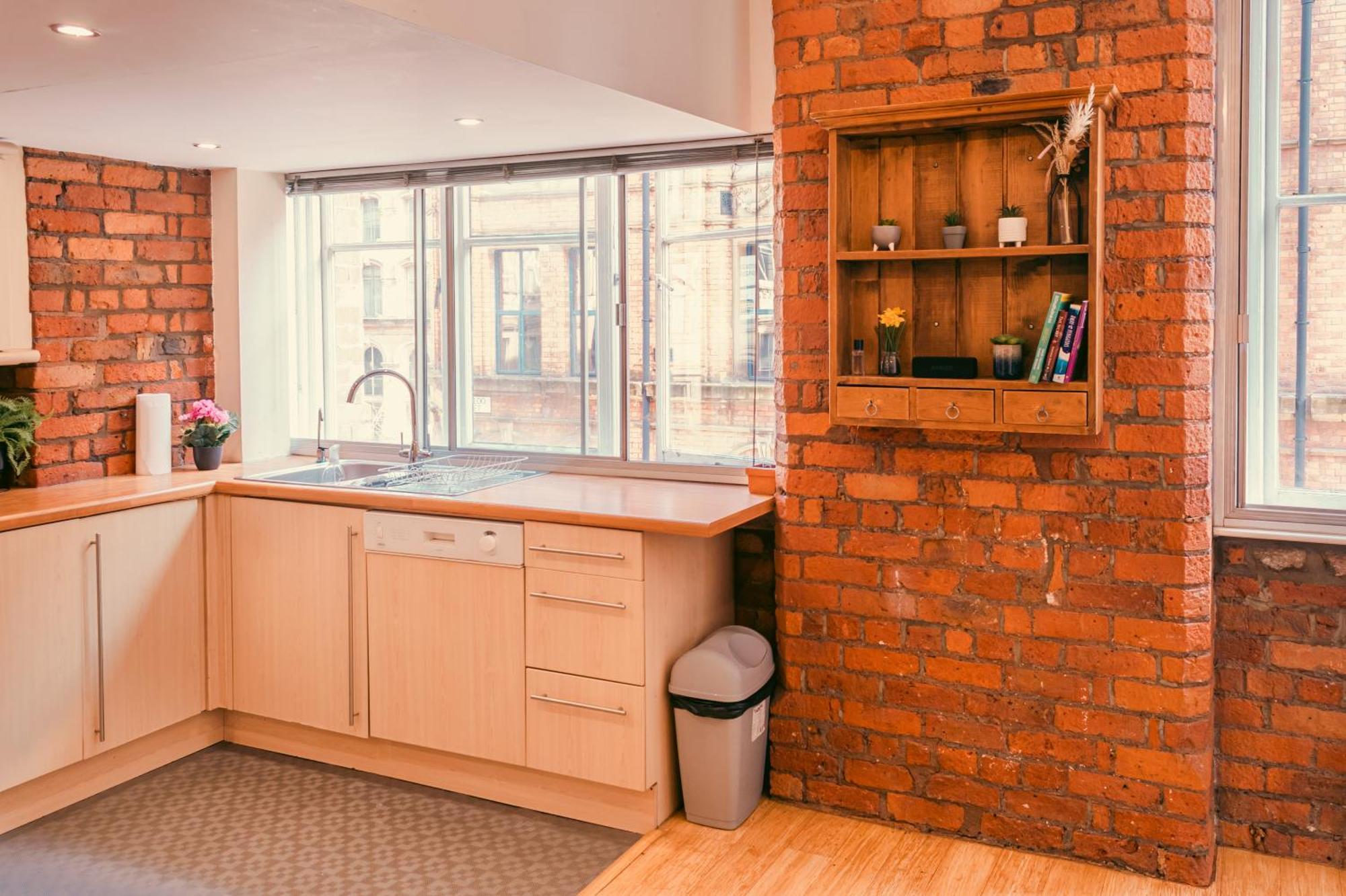 Chic Georgian Flat In Central Manchester Exterior photo